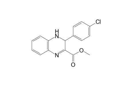 3-(4-Chlorophenyl)-3,4-dihydroquinoxaline-2-carboxylic acid methyl ester
