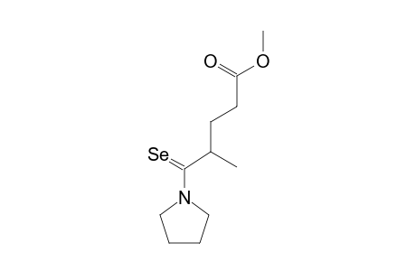 1-(4-METHOXYCARBONYL-2-METHYL-1-SELENOXOBUTYL)-PYRROLIDINE