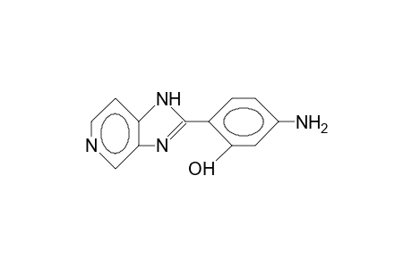 2-(4-Amino-2-hydroxy-phenyl)-1H-imidazo(4,5-C)pyridine