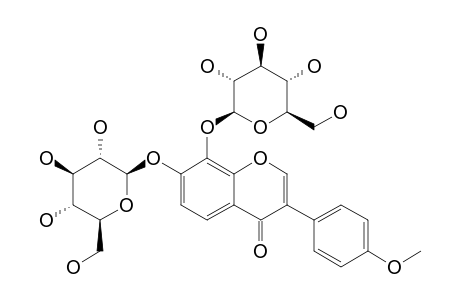 HIRSUTISSIMISIDE-C;RETUSIN-7,8-DI-O-BETA-D-GLUCOPYRANOSIDE