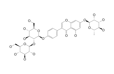 GENISTEIN-7-O-ALPHA-L-RHAMNOPYRANOSIDE-4'-O-[(BETA-D-GLUCOPYRANOSYL)-(1->2)-BETA-D-GLUCOPYRANOSIDE]
