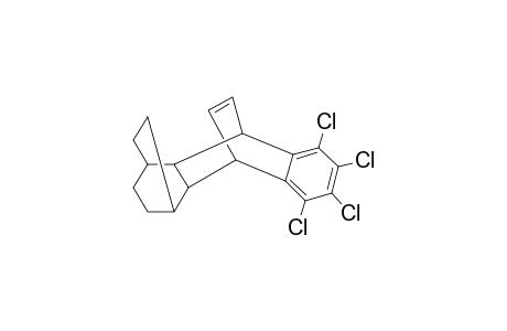 syn-3,4,5,6-Tetrachloropentacyclo[6.6.2.2(10,13).0(2,7).0(9,14)]octadeca-2,4,6,15-tetraene