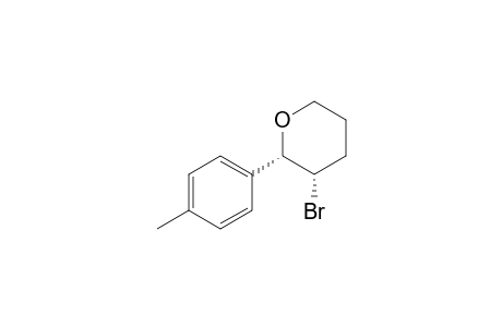 (2S,3S)-3-Bromotetrahydro-2-(4-methylphenyl)-2H-pyran