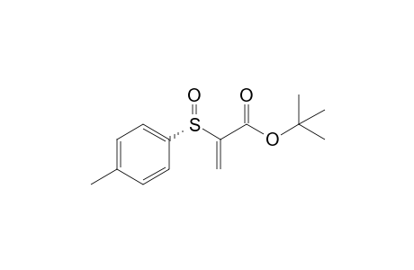 2-[(S)-(4-methylphenyl)sulfinyl]-2-propenoic acid tert-butyl ester