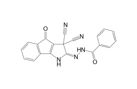 N'-(3,3-Dicyano-4-oxoindeno[1,2-b]pyrrol-2(1H,3H,4H)-ylidene)benzohydrazide