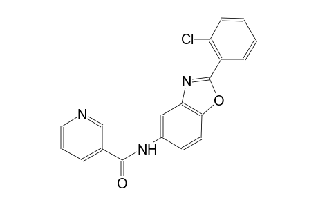 3-pyridinecarboxamide, N-[2-(2-chlorophenyl)-5-benzoxazolyl]-