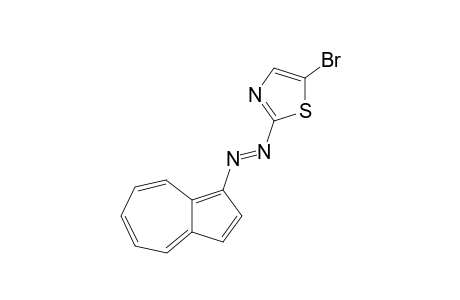2-(AZULEN-1-YLDIAZENYL)-5-BROMO-1,3-THIAZOLE