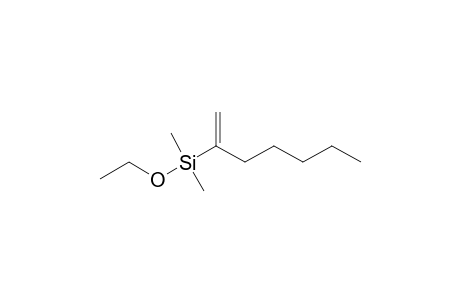 2-(Ethoxydimethylsilyl)-1-heptene