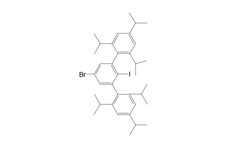 2,6-bis(2',4',6'-Trisopropylphenyl)-4-bromo-1-iodobenzene