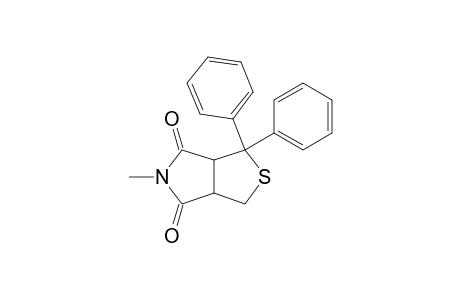 2,2-Diphenyl-N-methylthiolane-3,4-dicarboximide