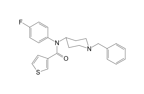 N-(1-Benzylpiperidin-4-yl)-N-(4-fluorophenyl)thiophene-3-carboxamide