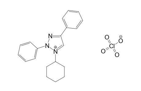 1-CYCLOHEXYL-2,4-DIPHENYL-1,2,3-TRIAZOLIUM-PERCHLORATE