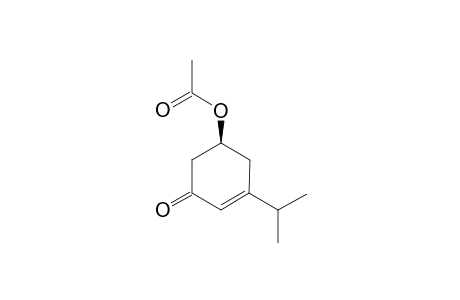 3-ISOPROPYL-5-ACETOXY-CYCLOHEXEN-2-EN-1-ONE