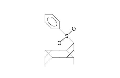 endo, anti-1,2,3,4,5,6,7,8-Octahydro-10-methyl-2-phenylsulfonyl-(1,4-5,8)-dimethano-naphthalene