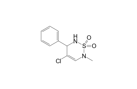2-Methyl-5-phenyl-4-chloro-5,6-dihydro-1,2,6-thiadiazine - 1,1-dioxide