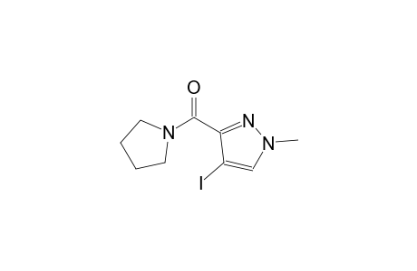 4-iodo-1-methyl-3-(1-pyrrolidinylcarbonyl)-1H-pyrazole