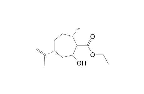 (4R,7S)-2-hydroxy-7-methyl-4-(prop-1-en-2-yl)cycloheptane-1-carboxylate