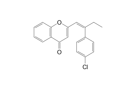 4'-Chloro-2-.alpha.-ethylstyrylchromone