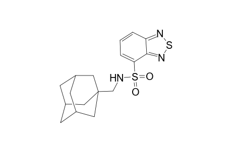 Benzo[1,2,5]thiadiazole-4-sulfonic acid (adamantan-1-ylmethyl)-amide