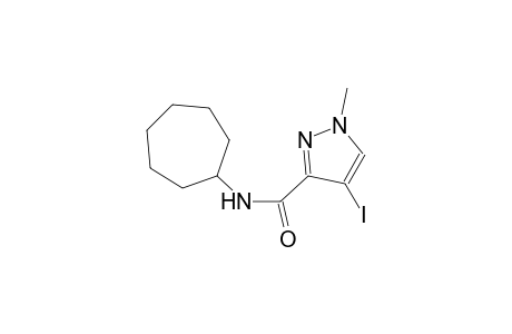 N-cycloheptyl-4-iodo-1-methyl-1H-pyrazole-3-carboxamide