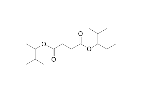 Succinic acid, 3-methylbut-2-yl 2-methylpent-3-yl ester