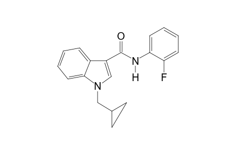 1-Cyclopropylmethyl-N-(2-fluorophenyl)-1H-indole-3-carboxamide