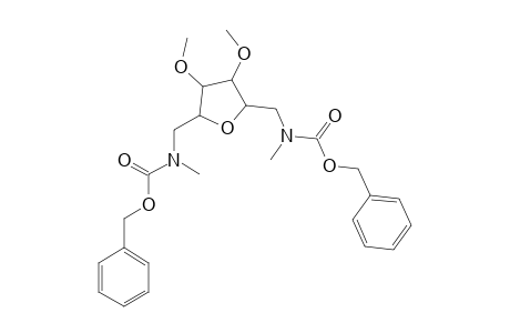 2,5-ANHYDRO-1,6-DI-C-(N-BENZYLOXYCARBONYL-N-METHYL)-AMINO-1,6-DIDEOXY-3,4-DI-O-METHYL-D-MANNITOL