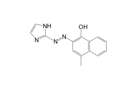 (E)-2-((1H-imidazol-2-yl)diazenyl)-4-methylnaphthalen-1-ol