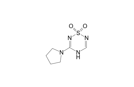 3-Pyrrolidin-1-yl-4H-[1,2,4,6]thiatriazine 1,1-dioxide