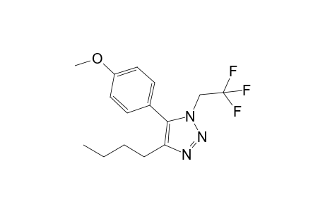 4-Butyl-5-(4-methoxyphenyl)-1-(2,2,2-trifluoroethyl)-1H-1,2,3-triazole
