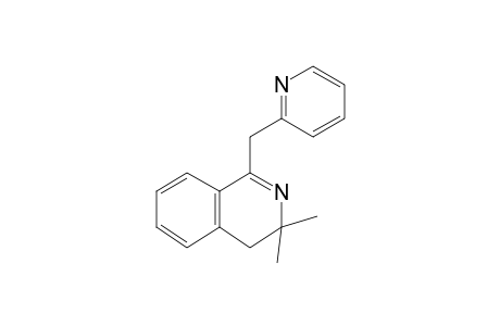 3,3-Dimethyl-1-(pyridin-2-ylmethyl)-4H-isoquinoline