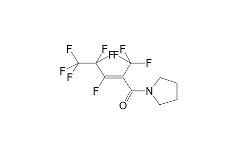 (E)-PERFLUORO-2-METHYLPENT-2-ENOIC ACID, PYRROLIDIDE