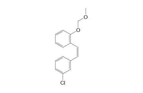 Stilbene, 2-(methoxymethoxy)-4'-chloro-, (Z)-