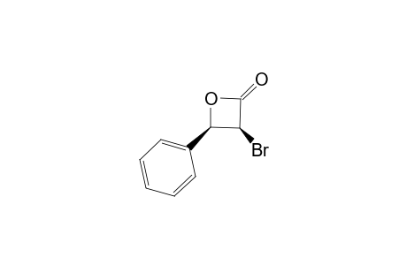 (3S,4R)-3-Bromo-4-phenyl-oxetan-2-one
