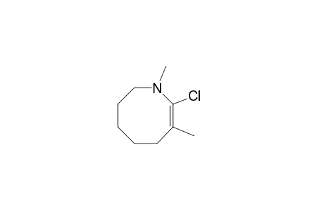 N(1),3-Dimethyl-2-chloro-1-aza-2-cyclooctene