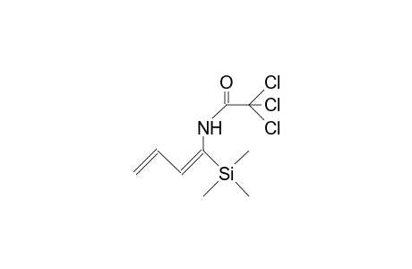 (1E)-2,2,2-Trichloro-N-(1-trimethylsilyl-1,3-butadienyl)-acetamide