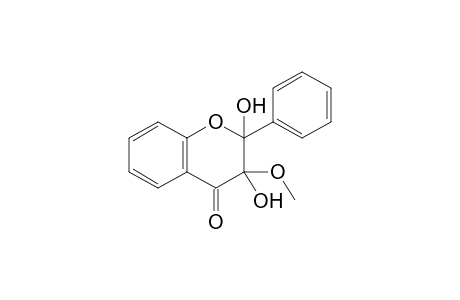2,3-Dihydroxy-3-methoxyflavone