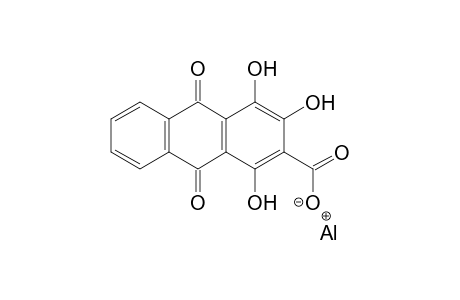 2-Anthracenecarboxylic acid, 9,10-dihydro-1,3,4-trihydroxy-9,10-dioxo-, aluminium salt