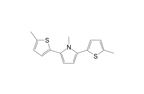 N-Methyl-2,5-bis(5-methyl-2-thienyl)pyrrole