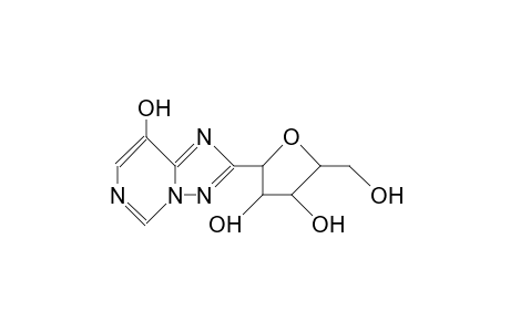 8-Hydroxy-2-B-D-ribofuranosyl(1,2,4)triazolo(1,5-C)pyrimidine