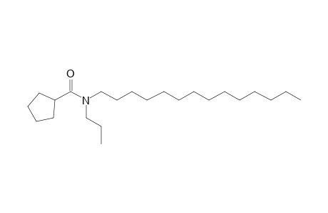 Cyclopentanecarboxamide, N-propyl-N-tetradecyl-