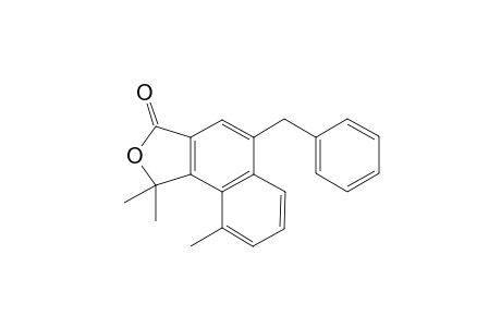 5-Benzyl-1,1,6-trimethylnaphtho[2,1-c]furan-3(1H)-one