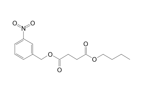 Succinic acid, butyl 3-nitrobenzyl ester