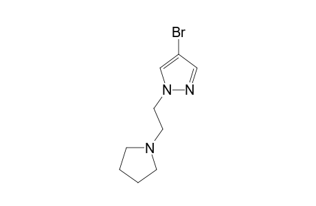 4-Bromo-1-(2-(pyrrolidin-1-yl)ethyl)-1H-pyrazole