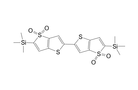 5,5'-Bis(trimethylsilyl)-2,2'-bi(thieno[3,2-b]thiophenyl) 4,4,4',4'-Tetraoxide