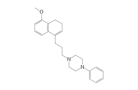 1-[3-(5-methoxy-3,4-dihydronaphthalen-1-yl)propyl]-4-phenyl-piperazine