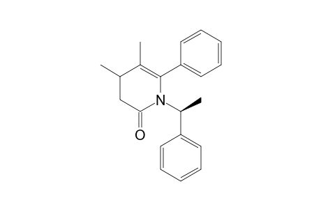 4,5-Dimethyl-6-phenyl-1-(1-(S)-phenylethyl)-3,4-dihydro-1H-pyridin-2-one