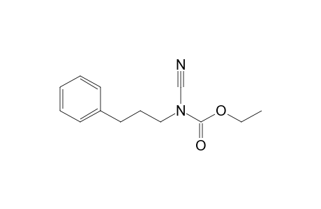 Ethyl N-cyano-N-(3'-phenylpropyl)carbamate