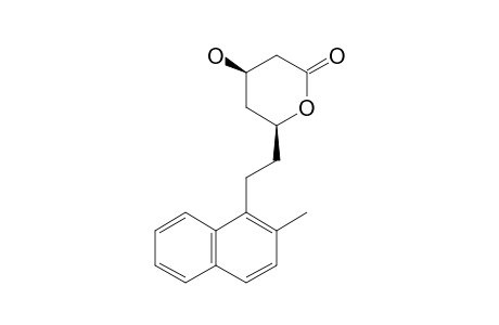 SOLISTATIN;(+)-(3R,5R)-7-(2'-METHYL-1'-NAPHTHYL)-3-HYDROXYHEPTAN-5-OLIDE