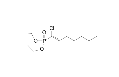 (Z)-Diethyl 1-chlorohept-1-enphosphate